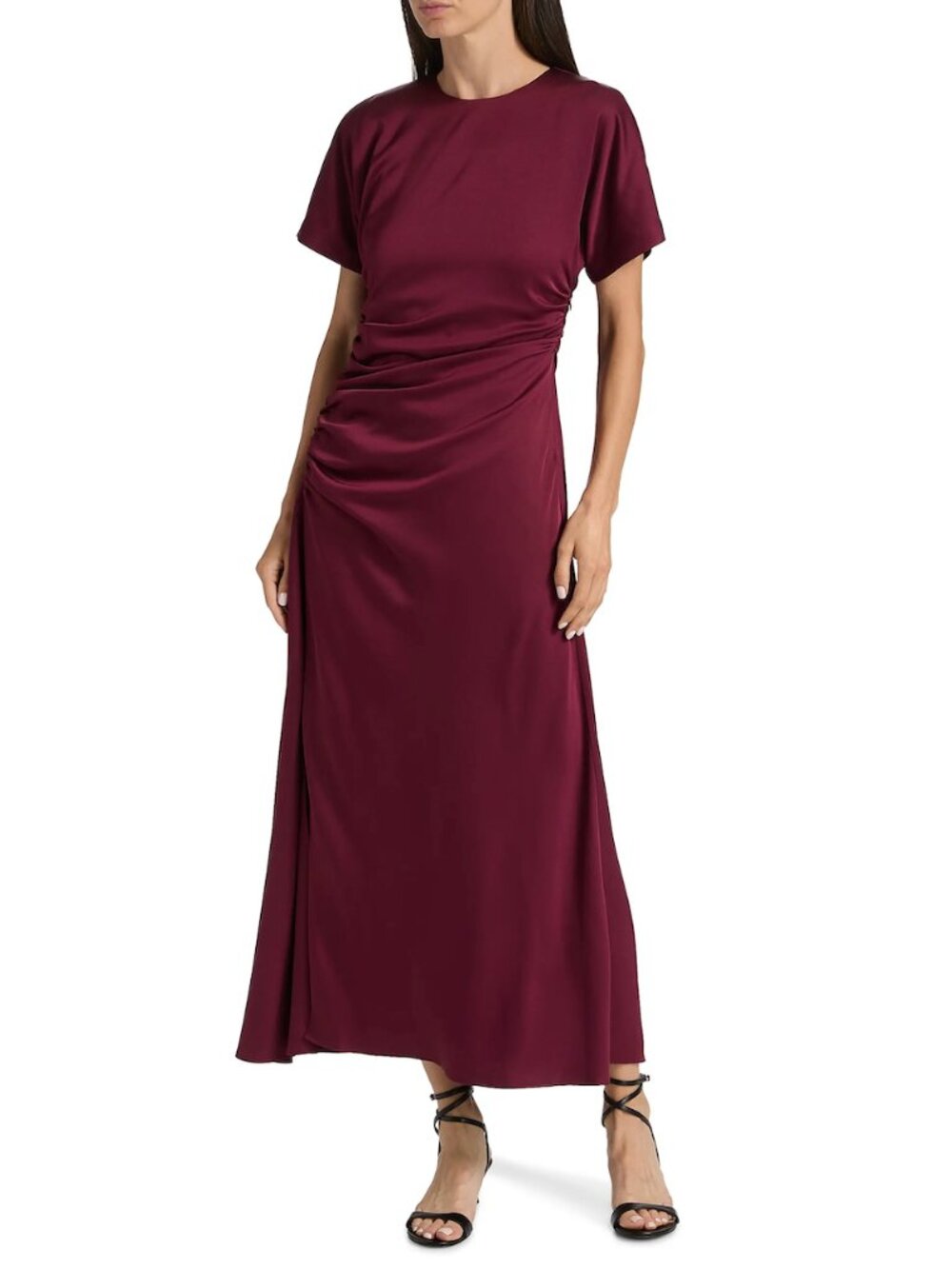 SIMKHAI Marabella Ruched Maxi Dress